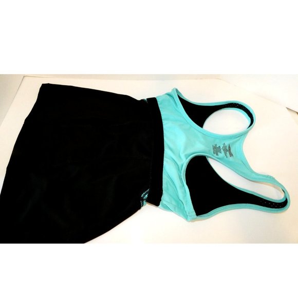 Avia Top Black Built in Bra Yoga Jogging Workout Activewear Womens S - Picture 9 of 9